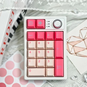 Keycool K19 Pad Teclado numérico 3 modos USB/2,4 GHz Teclado mecánico RGB Iluminación 19 teclas Mini Meyboard