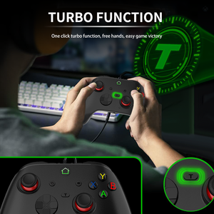 Hall Joystick Accurate Non-Drifting Wired Game <strong>Controller</strong> PCPS3 Android Dual Vibration with Macro Definition Programming - Product Image 6