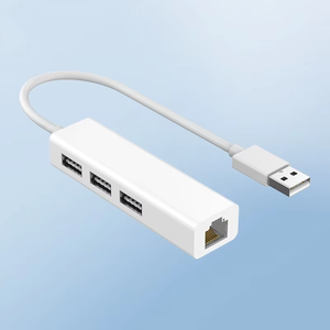 USB Extender Hub USB2.0 100 Megabit Network Card Oxygen-Free Copper Converter for <strong>Computer</strong> Notebook USB 3.0 USB C Interfaces - Product Image 2