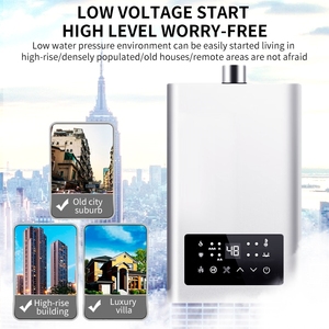 Hot Sale 12L Gas Water Heater Intelligent Thermostat Touch Screen Control Low Pressure Balanced <strong>Type</strong> for RV Car Use <strong>Excellent</strong> - Product Image 4