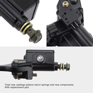 Goofit 7/8 "กระปุกแม่ปั๊มเบรคไฮดรอลิกด้านขวาสำหรับ TRX250 TRX300 350 400 450 fourtrax Rincon foreman Rancher - Product Image 3