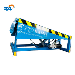 Rampa de carga de contenedores nivelador de muelle estacionario 6T 8T 10T para descargar mercancías - Product Image 3
