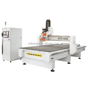 Ahorre más tiempo tipo lineal ATC CNC Router 1500*3000 Máquina cortadora de madera de perforación de gabinete - Product Image 1