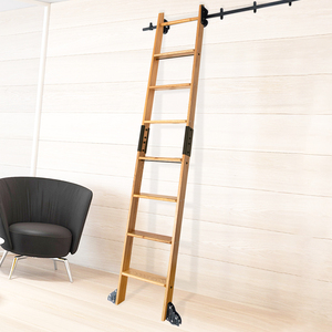 บันไดเลื่อนฮาร์ดแวร์ห้องสมุดและชั้นวางหนังสือบันได - Product Image 3