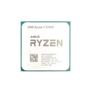Usato e per il processore CPU a 16 fili a 8 fili Ryzen 7 5700X 3.4GHz 7nm L3 = presa da 32M AM4 senza ventola per Desktop - Product Image 1