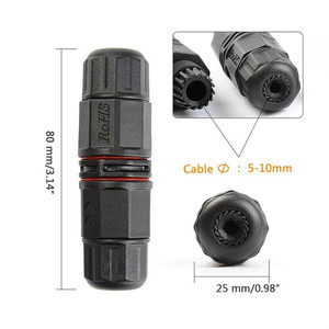 Nhà Cung cấp IP68 không thấm nước t-shaped Splitter Cáp nối dễ dàng cài đặt 2pin 3pin Splice cho LED ứng dụng điện Nam/Nữ - Product Image 4