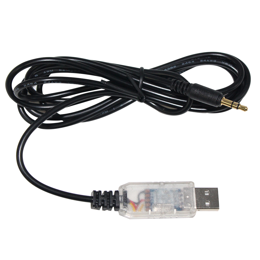 USB to DC Step-Up Power Cable with Transparent white Shell