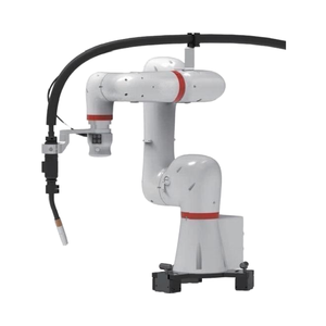 Facile programmazione 6 assi 10kgs 1455mm di saldatura collaborativa Robot con stazione di lavoro Trolley