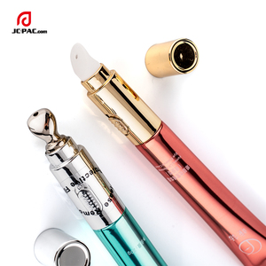 10ml 15ml 20mlプラスチックチューブ金属アプリケーター付き,金属ヘッドチューブアイクリーム化粧品包装用 - Product Image 3