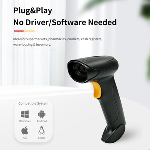 Scanner di Codici a Barre <span class=keywords><strong>2D</strong></span> HC-700 Lettore Portatile per Codici EAN13 PDF417 QR per PC Windows Mac e Linux POS - Product Image 3