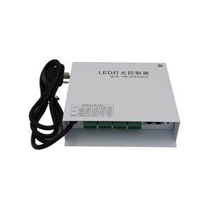 Screen Touch dmx controller dmx512 zu SPI DC5-24V Programmier barer digitaler LED-Controller Online-Offline-Steuerung
