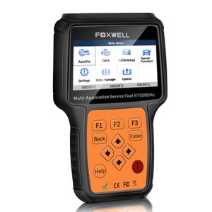 FOXWELL NT650精英汽车OBD2扫描仪汽车OBD II ABS安全气囊码阅读器，带SAS EPB DPF EPS TPMS TPS电池注册 - Product Image 2