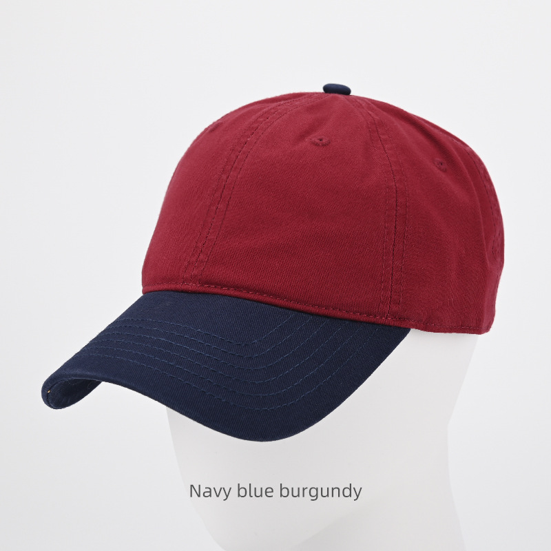 Deep blue + burgundy