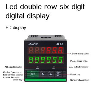 JAKON-Medidor de código de rodillo, contador de longitud de Cable, pantalla Digital electrónica de 6 dígitos - Product Image 6