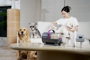 PETKIT 5 in 1 Pet bakım ürünleri kedi köpek tımar kiti vakum emme ile yüksek performanslı HEPA filtrasyon - Product Image 6