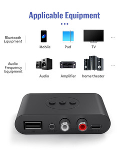 B21 Small USB <strong>Input</strong> MB3 Player Wireless Aux Adapter NFC <strong>Bluetooth</strong> 3.5mm Audio Out Receiver - Product Image 4