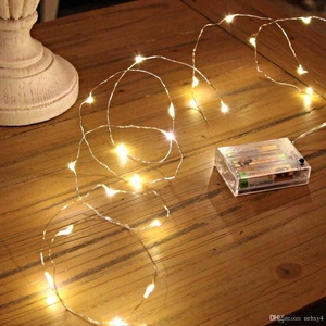 Luces de decoración navideña RGB de Color, regalo de boda, temporizador, batería USB, cable de cobre alimentado por energía solar, guirnalda de luces LED