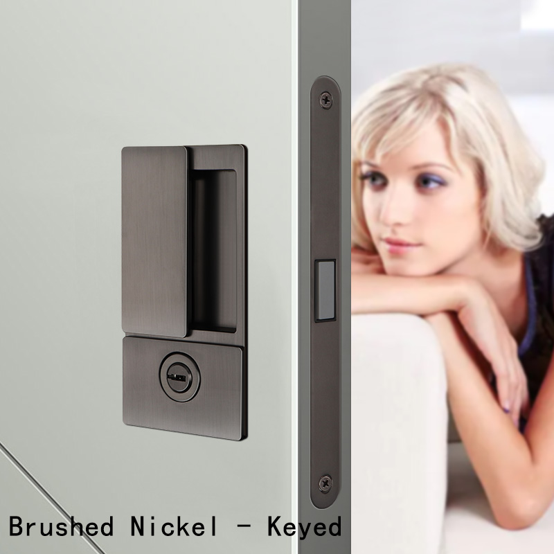 Nickel brossé-Keyed