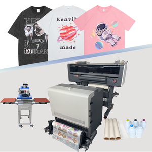 A1 Epson I1600 Dtf Set stampante trasferimento doppia testa I3200 60cm stampante a getto d'inchiostro Dtf t-shirt macchina da stampa 24 pollici - Product Image 1