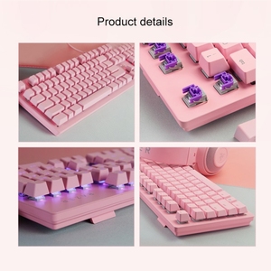 Razer Huntsman Tournament RGB Lighting Wired Gaming Mechanical <strong>Keyboard</strong>, Linear Optical Axis (Pink)