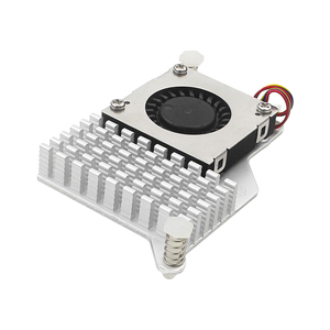 Newest <strong>Raspberry</strong> <strong>Pi</strong> 5 Official Active Cooler and Adjustable Speed Cooling Fan Metal Heatsink Radiator for <strong>Raspberry</strong> <strong>Pi</strong> 5 - Product Image 4
