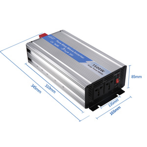 Hight quality1500w DC AC power12v 220V năng lượng mặt trời tinh khiết Sine Wave 5A Inverter Đối với trang chủ và với CE ROHS chứng nhận - Product Image 3