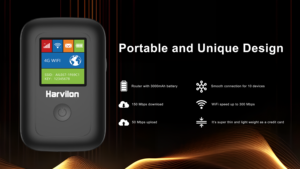 Điện thoại di động thông minh 4G LTE Wifi Router với khe cắm thẻ Sim 3000mAh VPN 4G router thích hợp cho máy tính xách tay mifis vốn cổng thông tin ứng dụng di động - Product Image 6