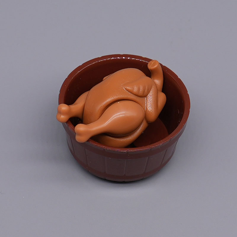 Poulet rôti avec bol (1 pièce)