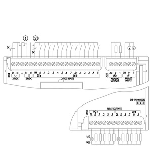 Nuevo Original 6ES7215-1HG40-0XB0 6es72151hg400xb0 Relé de controlador programable PLC en stock de almacén, nuevo, S7-1200 - Product Image 6
