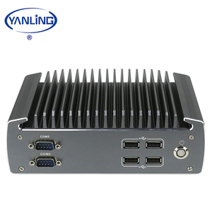 Yanling Mini Itx <strong>X86</strong> <strong>Board</strong> 3855u Dual Core 2 Lan Port <strong>Embedded</strong> Industrial <strong>Computer</strong> for 3G 4G Module - Product Image 2