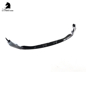 Otomobil parçaları plastik ABS parlak siyah <span class=keywords><strong>M</strong></span> performans ön Splitter dudaklar BMW G80 G82 M3 M4 ön ÖN TAMPON 2021 +