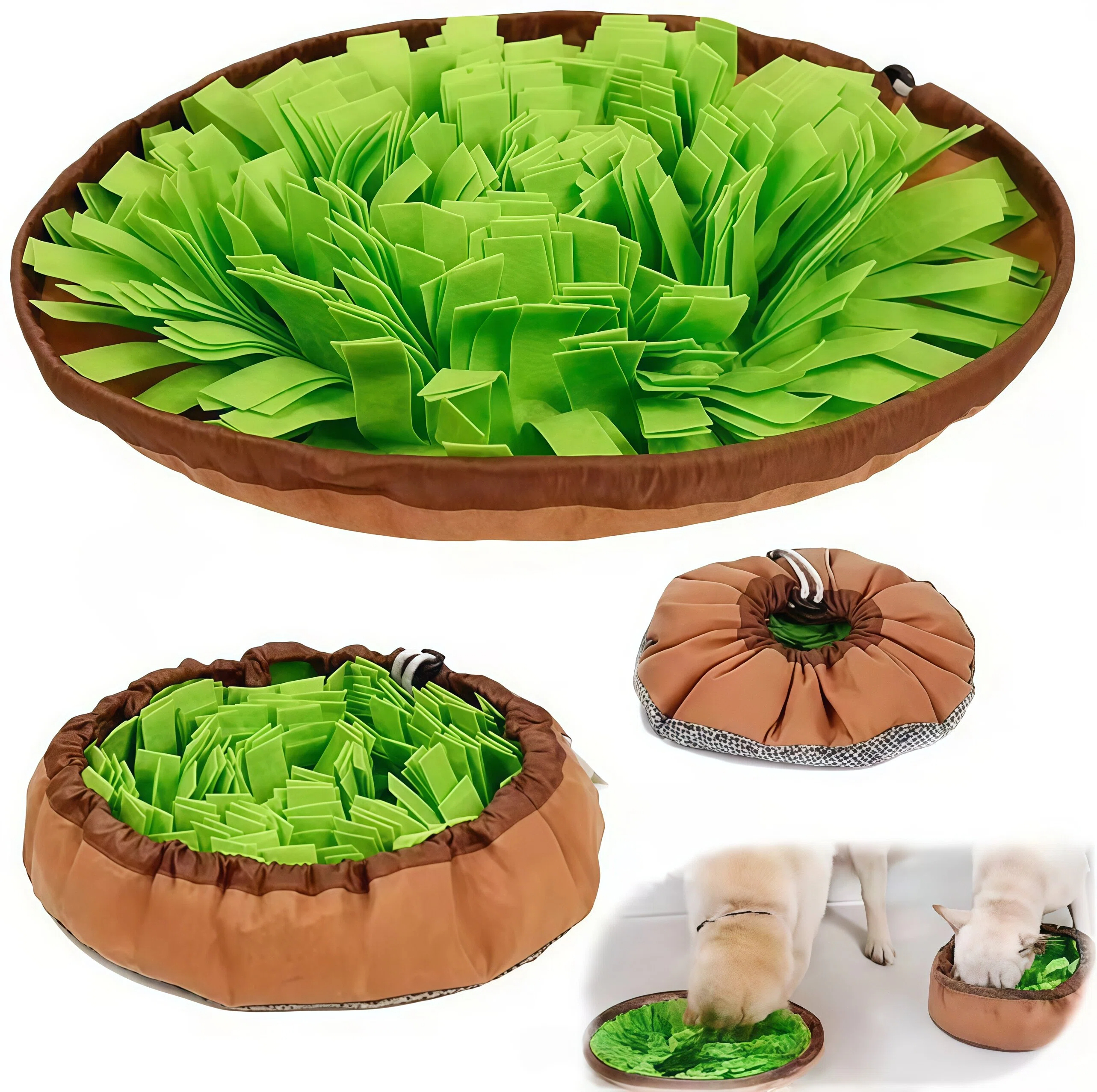 Set de table simple vert herbe 50*50