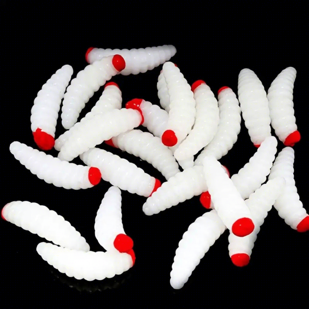 Sticky red head-milky white