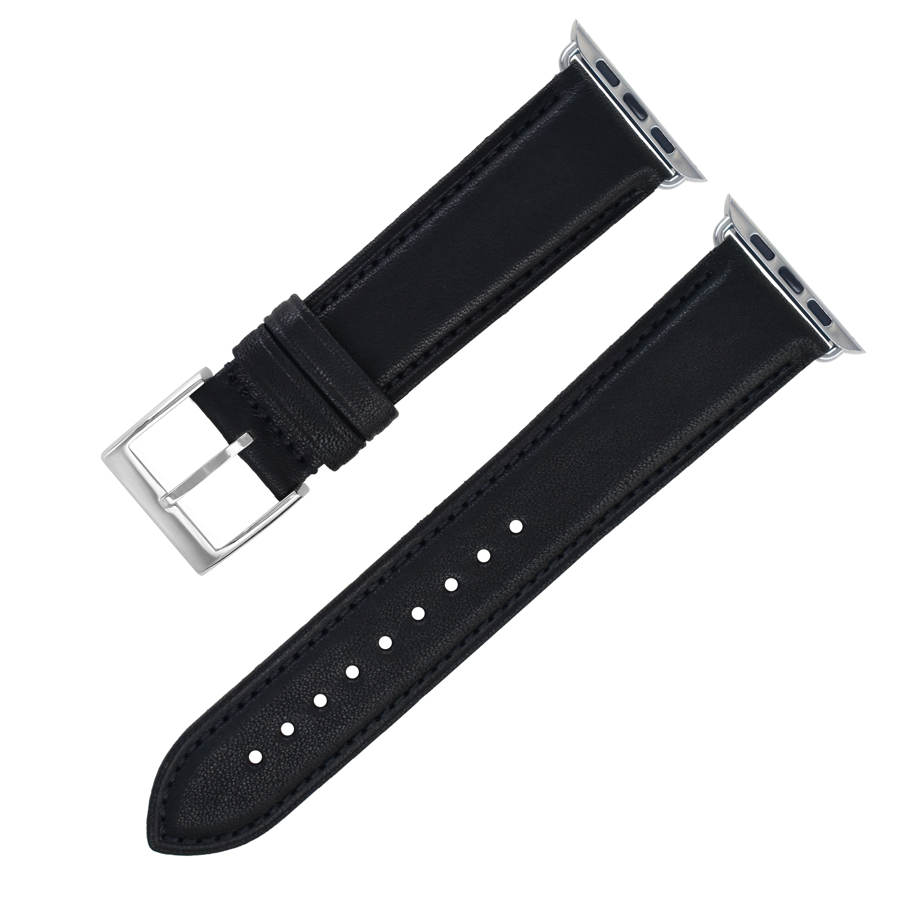 Black-silver buckle #197