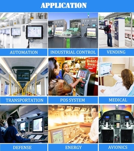 13,3 Monitor LCD de pantalla multitáctil capacitiva para juegos de quiosco Industrial de Panel frontal plano de 15,6 pulgadas con entrada de alimentación ancha DC9 ~ 36V - Product Image 6