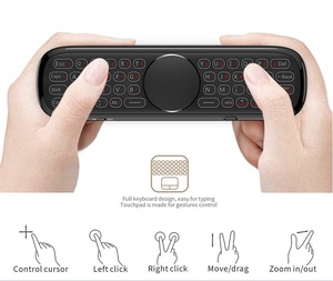 Joinwe Factory Original Wechip air Mouse W2PRO Wireless <strong>Keyboard</strong> Remote <strong>Control</strong> with Voice <strong>Function</strong> - Product Image 6