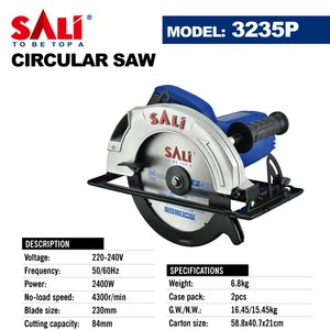 Yelken 4800 RPM profesyonel elektrikli dairesel testere otomatik donanım güç araçları dairesel motorlu testereler - Product Image 3