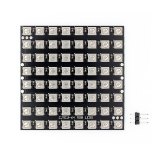 64-Bit WS2812 5V 5050 RGB LED eingebaute Vollfarb-Treiber-Farblicht-Entwicklungs platine - Product Image 1