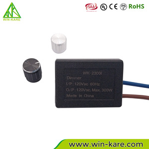 PSE ที่ควบคุมหรี่ไฟ LED แบบหมุนในตัวสำหรับหลอดไฟ LED หรี่แสงได้สูงสุด250วัตต์ SCR ในตัว - Product Image 4