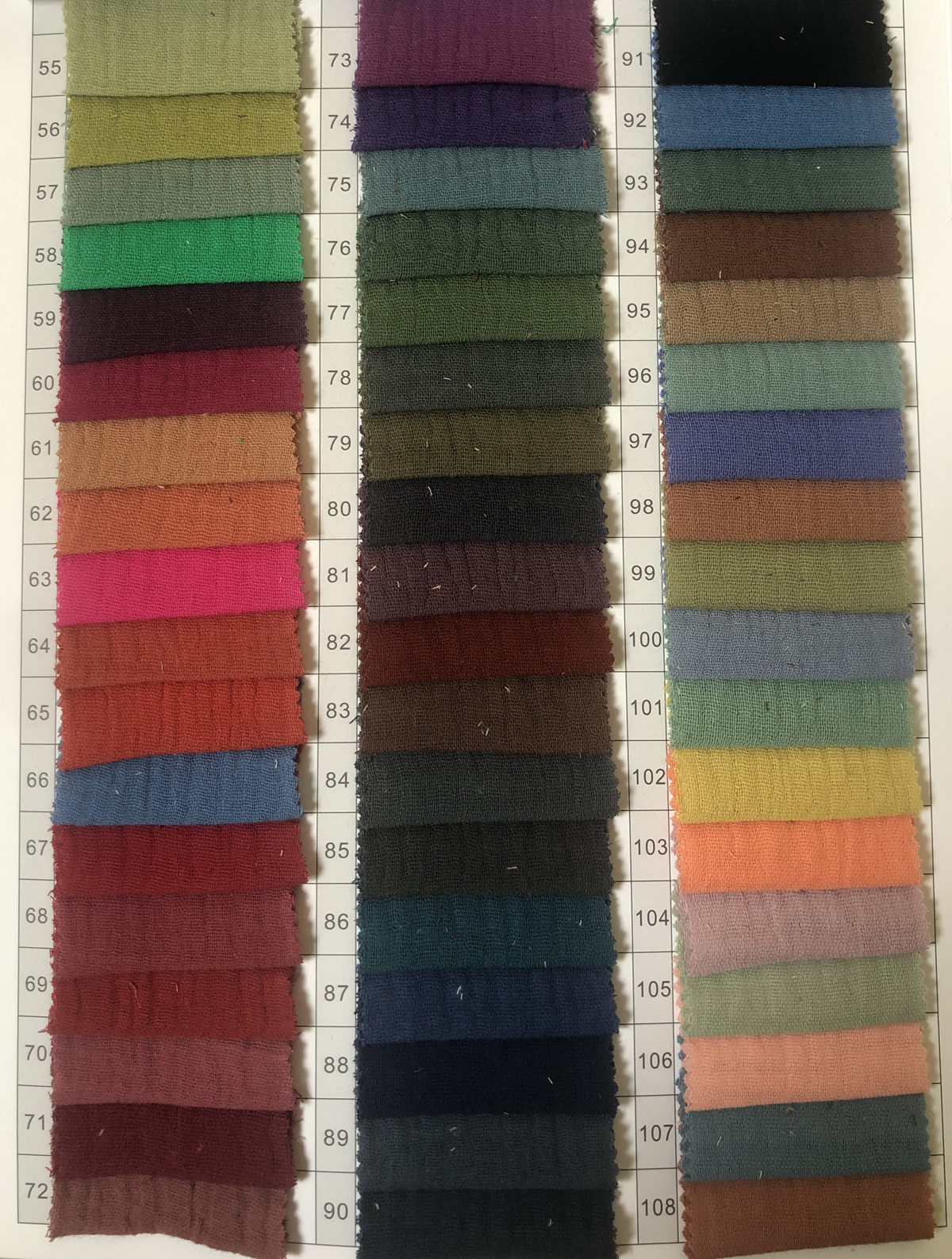 COLOR CARD 2