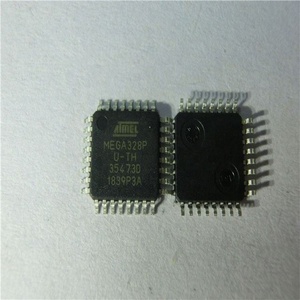 Elektronische komponenten original ic 8-bit Mro controller mit 4/8/16/32K Bytes In-System Programmier bare Flash-ATmega328P-AU - Product Image 1