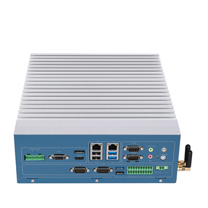 Barato pequeño Micro Pc I3 Ubuntu industria sin ventilador Linux Mini ordenador para control automatizado de la línea de producción en entornos hostiles