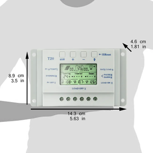 MPPT Model <strong>PWM</strong> 10A 20A 30A 40A 60A 80A Solar Charge <strong>Controller</strong> 12V/24V 0-Layer Pricnciple Solar <strong>Controller</strong> - Product Image 3