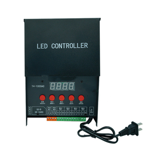Wasserdichte Programmierung Adressierbarer Vier-Port-RGB-Pixel-LED-Lichtstreifen-Controller 12V 24V 110V AC220 V 50Hz 4 Ausgang mit SD-Karte - Product Image 6