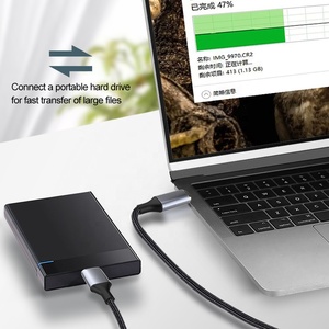 สูงชั้นทองชุบไนลอน braid 3.3ft 1 m USB A ถึง micro B 3.0 ข้อมูล fast ชาร์จสําหรับเครื่องพิมพ์ดิจิตอลกล้องฮาร์ดดิสก์ - Product Image 5