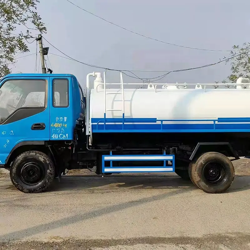 JAC Jianghuai manure suction truck used toilet septic tank manure suction truck