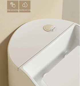 小さな衛生セラミッククリエイティブホワイトサイフォンジェットWCトイレ腸防臭トイレ用の新しい卵パーソナリティトイレ - Product Image 4