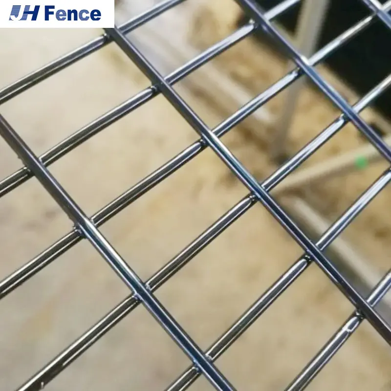 Stainless Steel/ Galvanized Welded Wire Mesh Mild Steel Wire Net goat fence panels 1x1 welded wire mesh panel