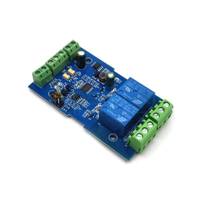 Modulo relè 7-24V Modbus RTU 2 canali, RS485/TTL Anti-Reverse, connessione - Product Image 1