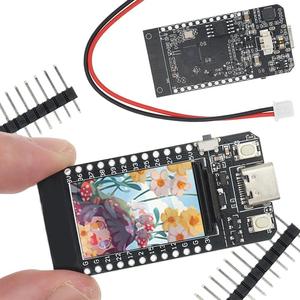 T-ekran ESP32 WiFi ve Bluetooth uyumlu modül geliştirme kurulu Arduino CH9102F 16MB için 1.14 inç LCD kontrol